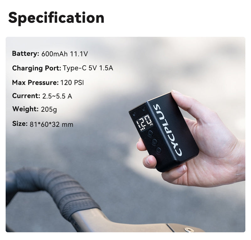 CYCPLUS Mini Pump AS2 Pro MAX
