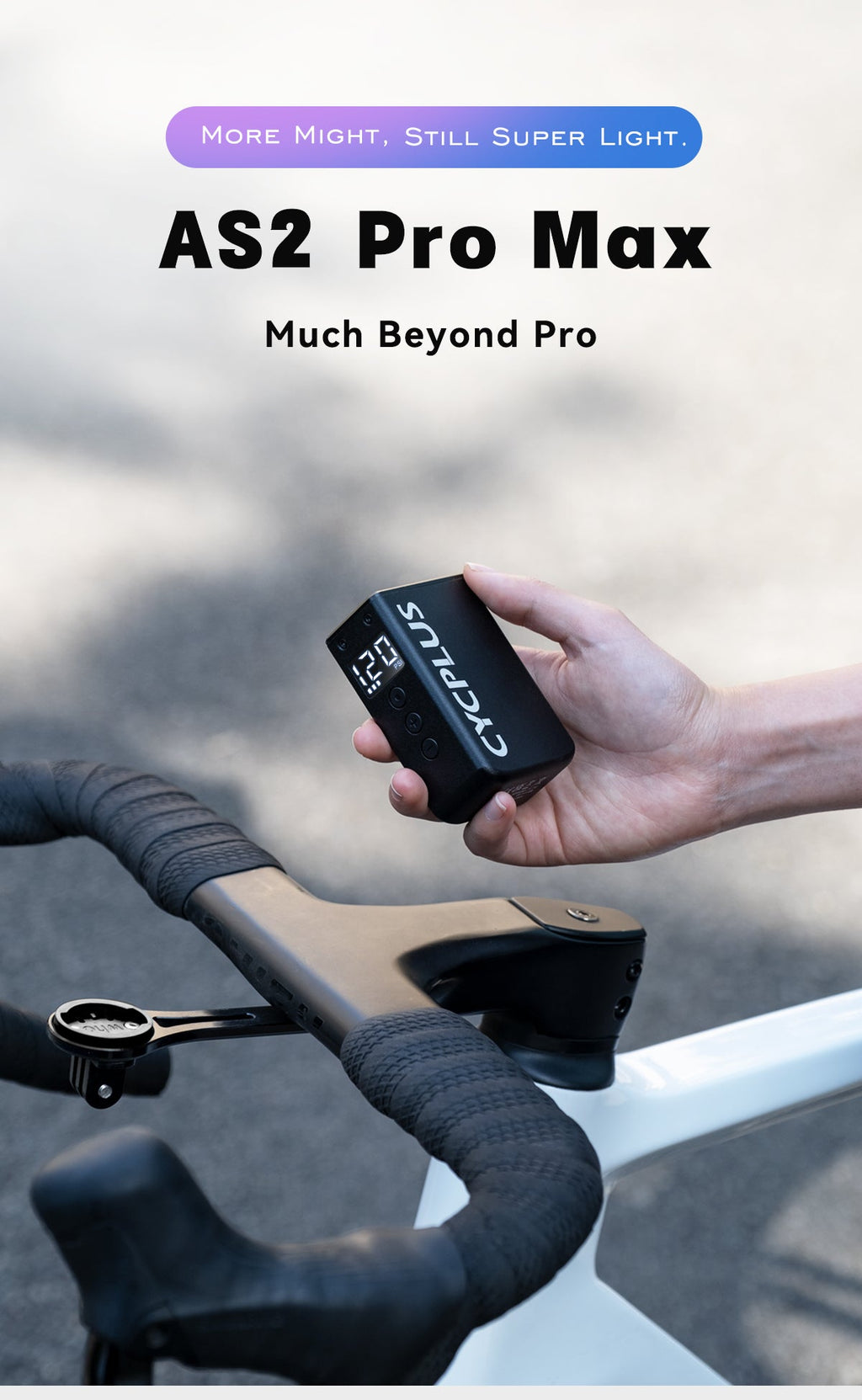 CYCPLUS Mini Pump AS2 Pro MAX – hellobikery.com