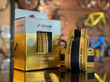 Vittoria Corsa Pro Tires 700 x 28, GOLDEN CHAMP PAIR Tubeless, Folding, Black/Para, G2.0
