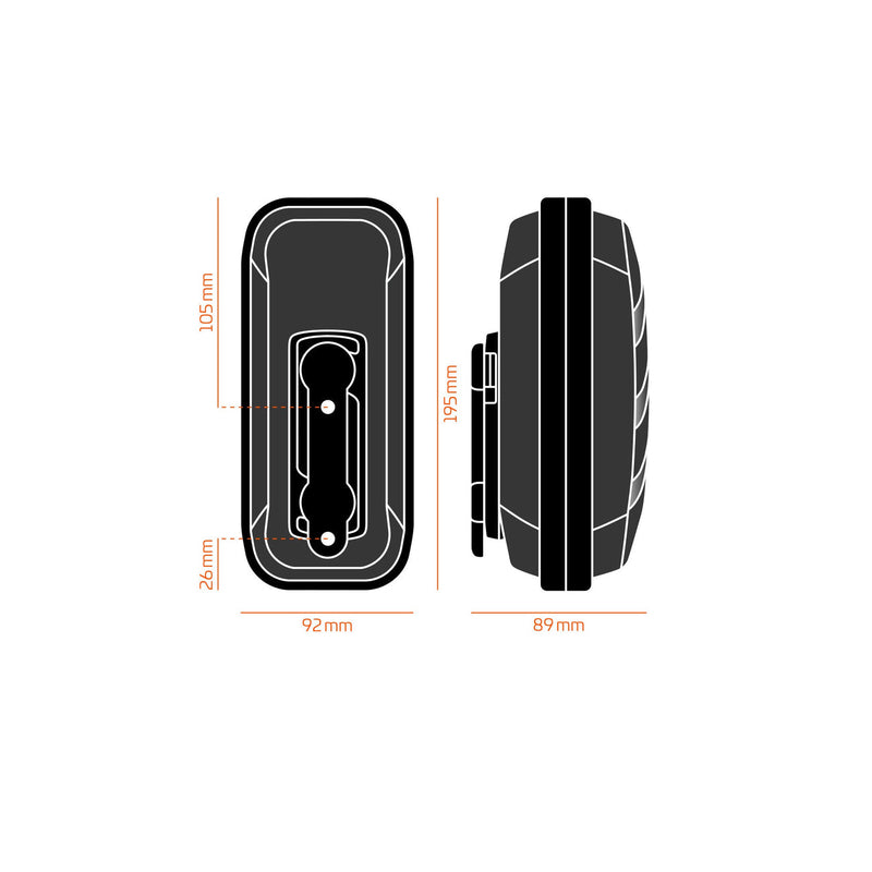 FIDLOCK TOOLBOX BIKE BASE BLACK