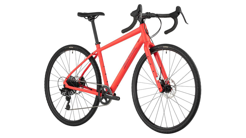 Salsa Journeyer Apex 1 700 Bike - 700c Aluminum Red Orange 57cm