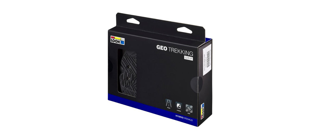 LOOK GEO TREKKING GRIP Pedals - Single Side Clipless with Platform