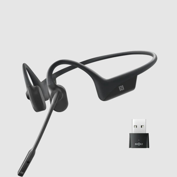 Shokz OpenComm Black – hellobikery.com